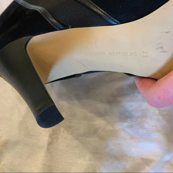🔥Black Ankle Boots🌟Banana Republic - Picture 14 of 15